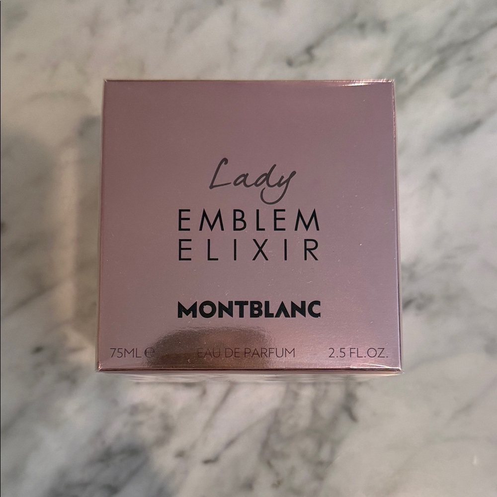 Montblanc Lady Emblem Elixir in Pink Box